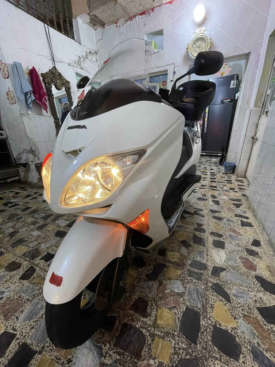 السلام عليكم8/0 كفالة عامة دراجة رمبة يابانية صور مزاد ماشية 49km دراجة نضافة 100/100اوراقهة كاملة الاستفسار *********** ✅👍📞
