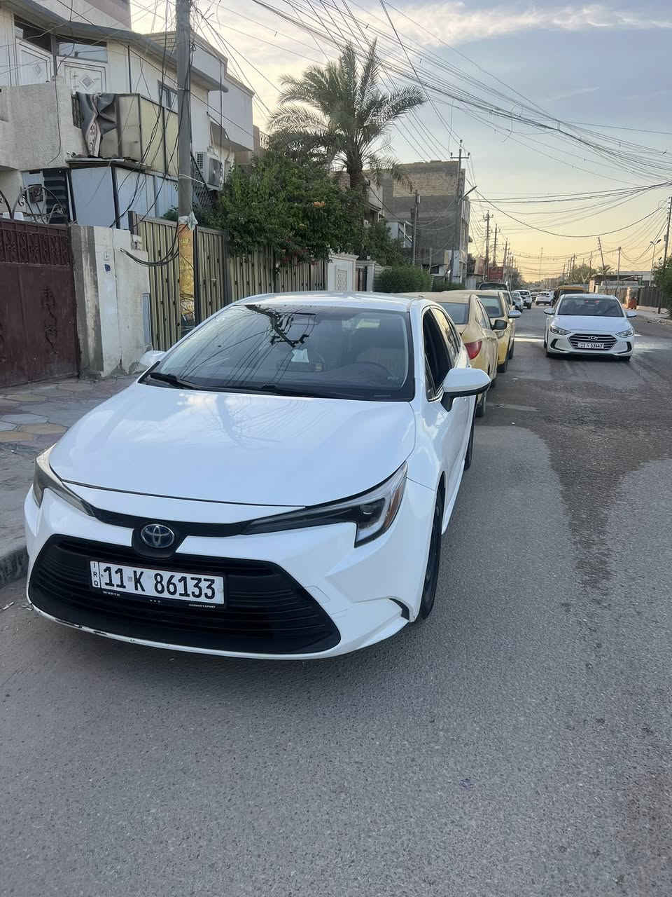 السلام عليكم كورلا وارد امريكي هايبرد حادثها قطعة واحدة وشوية صبغ بالصندوك جوه الرقم السيارة خير من الله موديل 2024  السياره اباسمي مكاني بغداد الغزاليه رقم الهاتف ( *********** )

