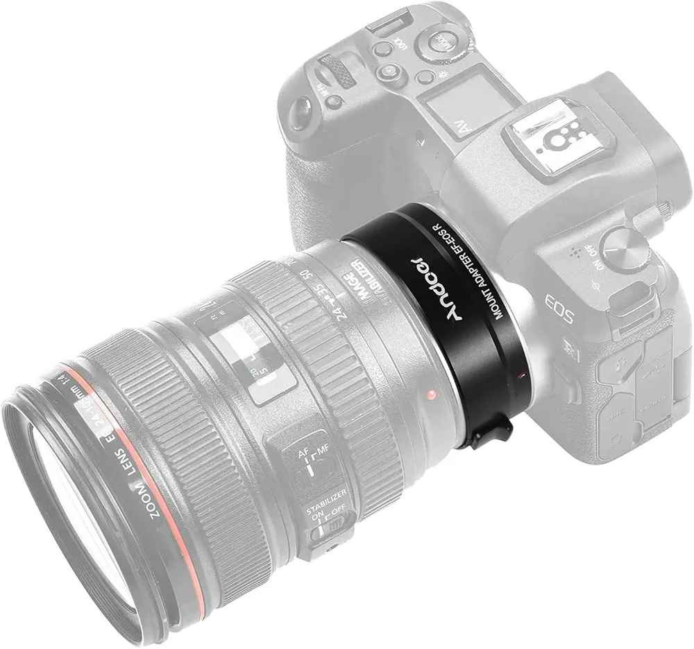 Andoer EF-EOSR Auto Focus Camera Lens Adapter Ring IS Image Stabilization Electronic Aperture Control EXIF Information Replacement for Lens for Canon

ادبتر لكاميرات كانون الميرورليس فئة R
يخلي العدسات القديمة مال كانون تشتغل على الكاميرات الحديثة 
يدعم اوتو فوكس AF
يدعم المثبت البصري IS
يدعم معلومات الصورة وملفاتها
يدعم التحكم بفتحة العدسة 
لكاميرات الفول فريم والكروب فريم يعني يرهم للكل 

50 الف 
ويتوفر توصيل بغداد, العراق


**إذا كنت صاحب هذا الإعلان وتريد حذفه لأي سبب، رجاءا أرسل رسالة إلى الدعم الفني**