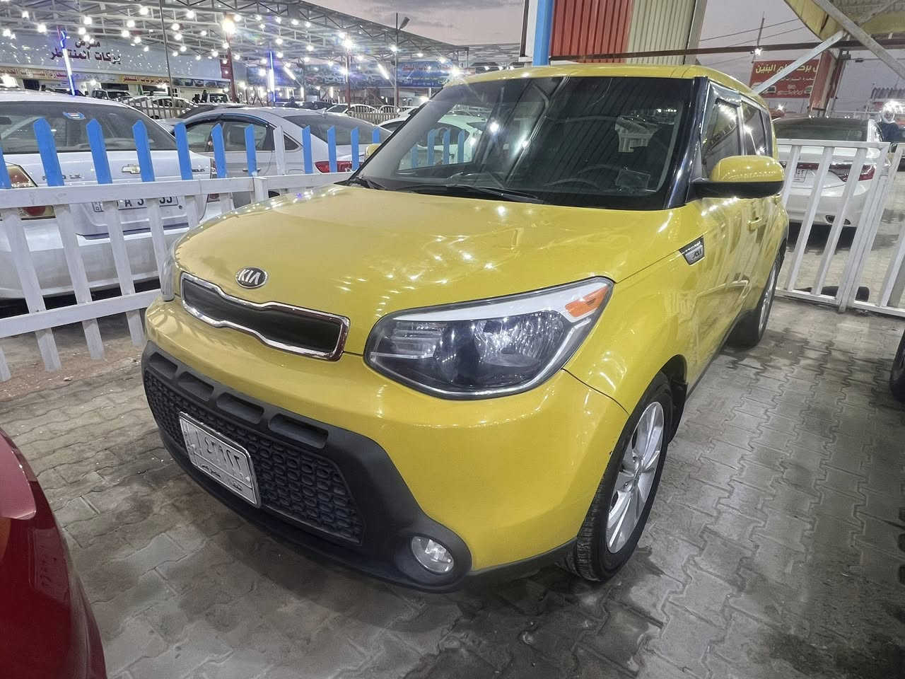 كيا صول موديل 2016 محرك 2000 gdi  رقم نجف بيها قطعتين بدون داخل جاملغ وبنيد السياره حلوة وجاهزه 
سعرها 115$وبيها مجال 
الكوفة ***********
