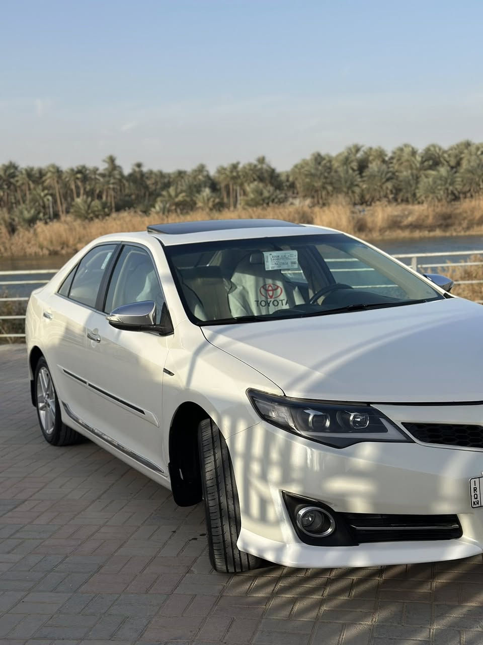 السلام عليكم 
كامري 2014 خليجي مكفوله كفاله عامه عدى بارد بالجاملغ الامامي بسيط السياره جديده مال بيت ماشيه143 الف كير محرك مكفوله رقم اربيل  فوول مواصفات 
1/بصمه ابواب
2/بصمه تشغيل
3/شاشه كبيره
4/كامره خلفيه
5/كشن كهرباء 
6/اناره ترحيب
7/قطعتين تبريد 
8/برده خلفيه كهرباء
9/منضومه زنون 
10/دبل اكزوز 
11/سبايدر بلادي 
12/يدات نيكل 
13/اشاره مري 
السياره حلوه وجديده تخم تاير جديد بالحقيقه احلا من صور  
السعر//167 ورقه وبيها مجال 
للاتصال//*********** //او//***********
