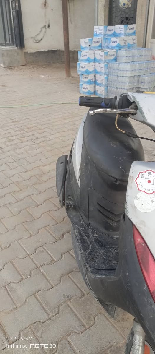 دراجة للبيع مستعجل السعر 300وبيه مجال العنوان كربلاء شارع حوالي قرب مستشفى الكفيل عمود 1349 ***********
