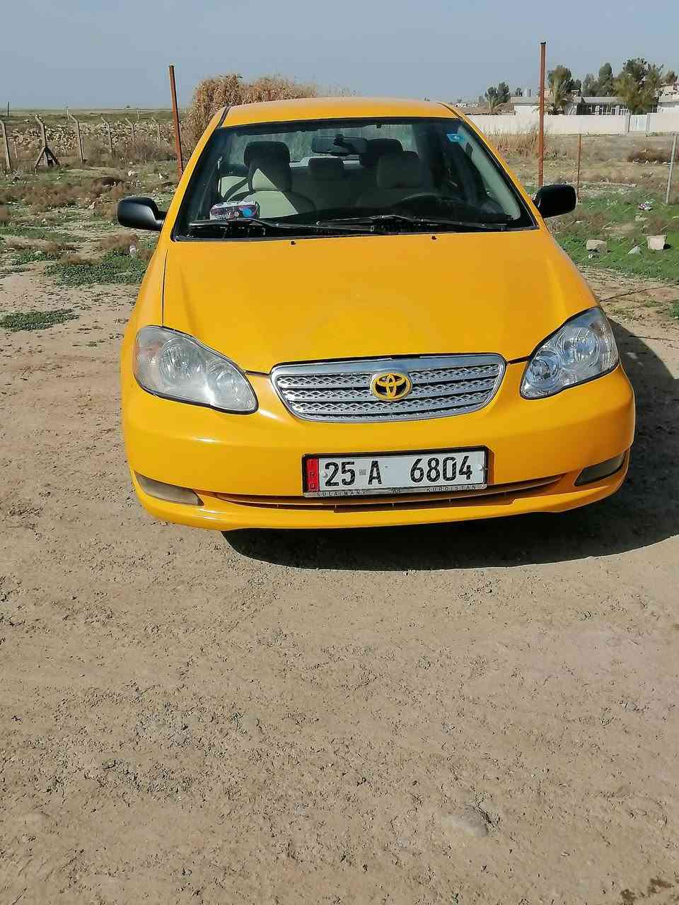 كورلا نحله موديل2007مشروع وطني رقم دولي شرط تحويل نقابه صفر غرامات صفر كير اوتوماتيك شرط محرك حجم 18صدر جديد صبغ جديد هزه جديده سنويه لحد 2031ضرر قطعتين مبدل بنيد جاملغ امامي باقي تصفيات تكسي سياره جاهزه للشغل كبل كهربائيات شغال شاشه ايباد كلها شرط وارد كندي  السعر 73 بي مجال ***********
