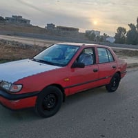 نيسان صني موديل 91 حجم 16 كير ومحرك شرط صدر جديد كهربائيات كله شغاله ش...