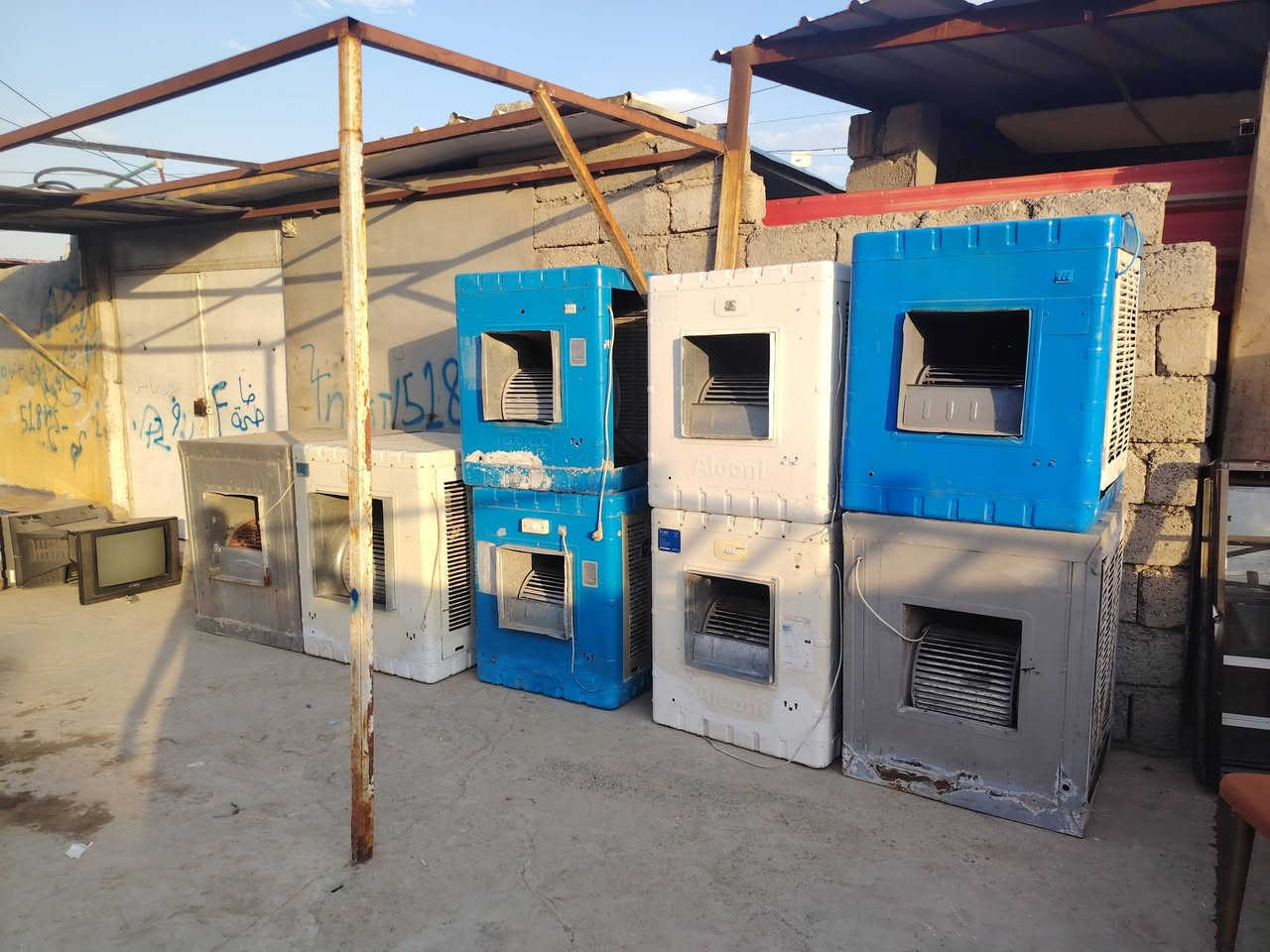 وجبه جديد مبردات سرعتين حجم 2ونص سعر من 80لي 110
مبردات حجم 4ونص عل 110اكو 150شرط شغل نظافة
باقي القراض اتصل وتدلل مكان ناحية الشوره *********** واتساب
