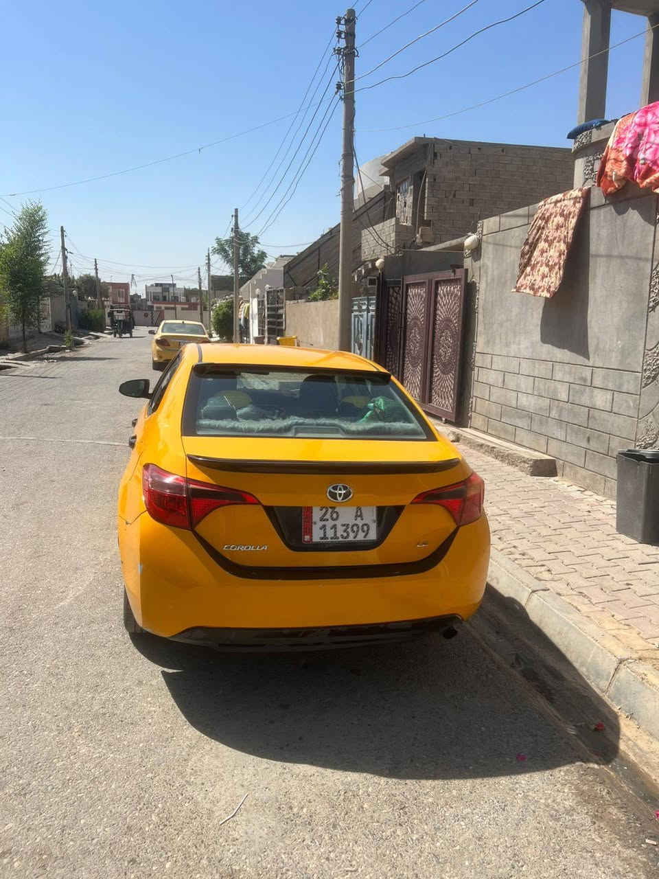 سلام عليكم كورلا ١٩ رقم صلاح الدين دولي بسمي بطاقه بانزين منضومه غاز ضررها طخه بالجامرلغ الخلفي بدون تبديل بجم كبس بدون يرباك  مكانها كركوك حي العسكري سعرها ١٦٧ وبيها مجال
***********
