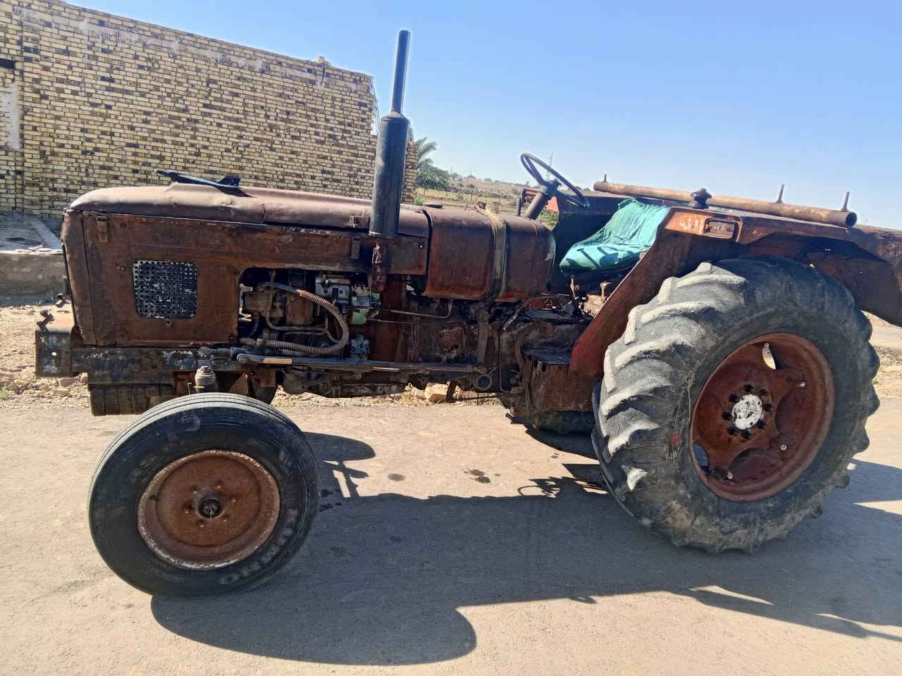 السلام عليكم عنتر 71 موديل85 رقم وسنويه مكينه جاهزه تجفيت جديد المكان ميسان صدر المجر الشراي يتصل ‏‪***********‬‏
