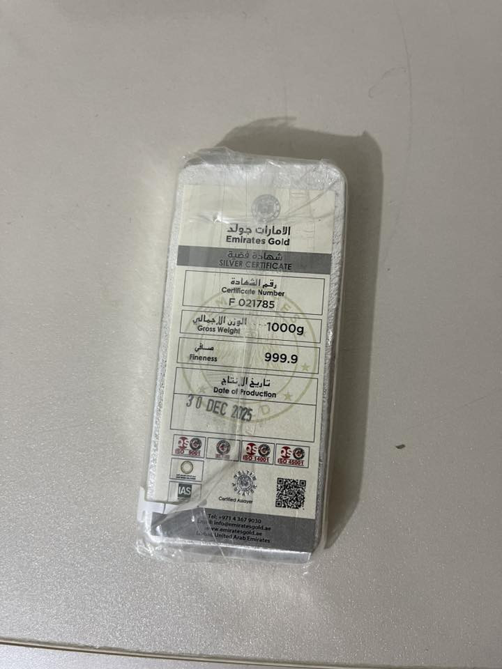 متوفر سبيكه كيلو 9999 و 100سبيكه غرام الموقع بابل
‭0771 875 3149‬
