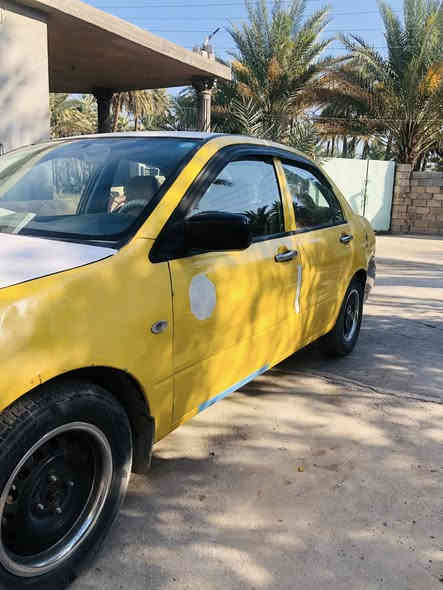 لانسر تكسي 2010 جاهزه من كلشي. باسمي تحويل ثاني يوم رقم بغداد انكليزي مصفره هيئة وغرامات خطها جوال مكينه كير. صدر. تخم تاير خير من الله السعر 67 وبيها مجال حك الجيه ***********
