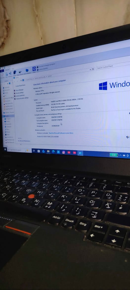 لابتوب لينوفو lenovo thinkpad x270
كور اي فايف جيل السادس هارد 256 ssd جيجا nvme
Ram 16 جيجا ddr4
Windows 10 pro
نضافه 90
حجم الشاشه 14
دبل بطاريه داخليه وخارجيه فقط يراد تبديل بطاريه خارجيه
بطاريه 🔋 ساعه
ملحقاته جنطه و شاحنه وماوس
لابتوب يفيد  تصفح والعاب خفيفه برامج التواصل الاجتماعي ورد طباعه اكسل خزن ملفات
يفيد للطلاب 
السعر 200 الف متوفر توصيل الفلوجة, الأنبار


**إذا كنت صاحب هذا الإعلان وتريد حذفه لأي سبب، رجاءا أرسل رسالة إلى الدعم الفني**