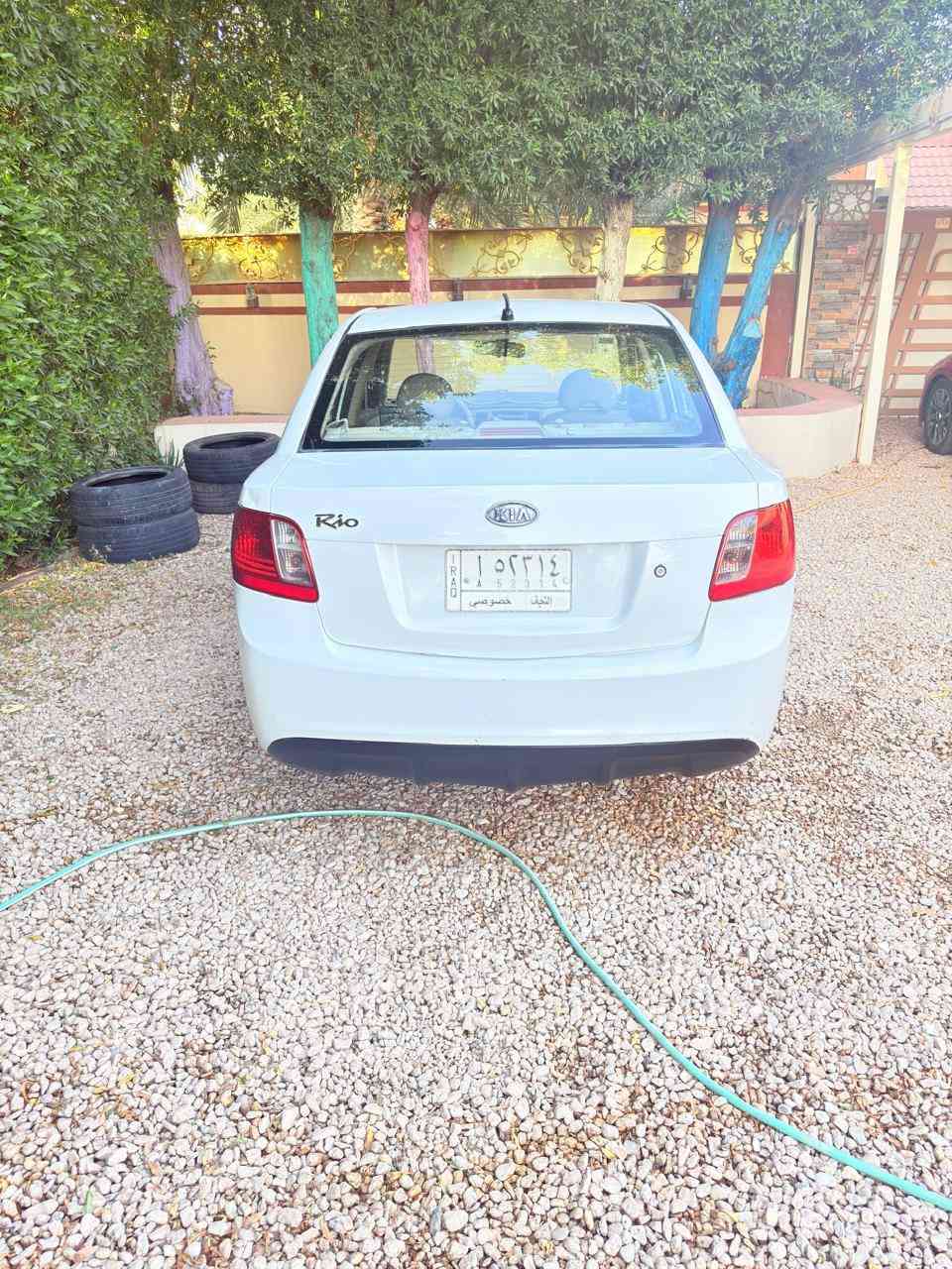 كيا ريو 2012 خليجي بيها رشات صبغ بسيطات رقم نجف بسمي مكانها نجف 
كير محرك تبريد حداديه تخم تاير كله شرط الشراي يتصل ***********
