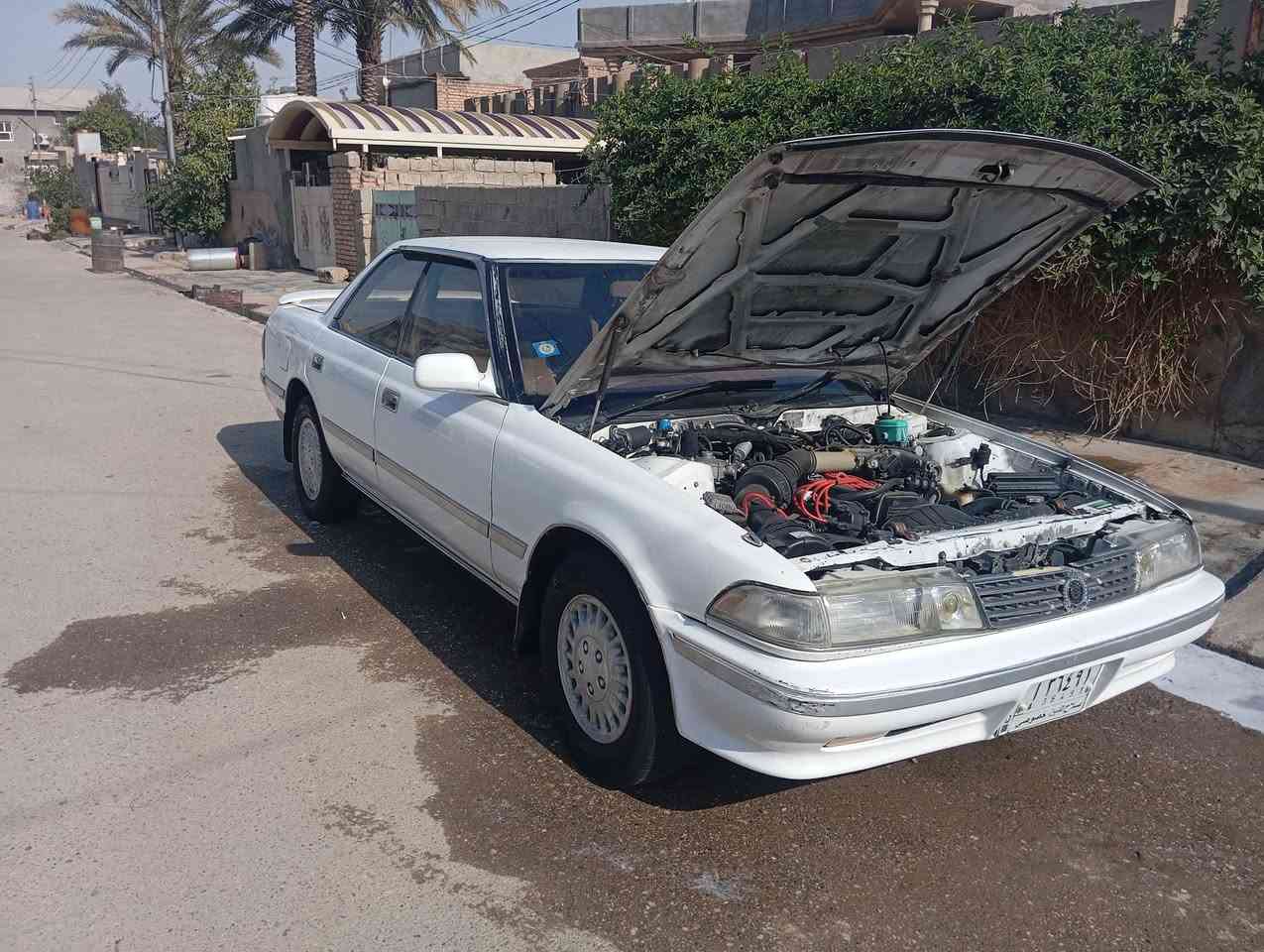 سلام عليكم للبيع او مراوس مارك 1992 سنوية 29 صدر خلفي امامي كهربائيات كل شغالة علا وضع شركة منضومة زنون سنتر لوك ريمونت مسجل شاشا منضومت تبريد جديدة تبريد شغال كير ومكينة جدد مكفولة من كص ونقل جثة  سيارة بدون صبغ بيهة تصليح بل هلال لخلفي سيارة منضومت غاز جديدة سياره عوزهة زوج تاير امامي فقط للعنوان ديالى المقدادية رقم الهاتف *********** سعر 52بيهة مجال
