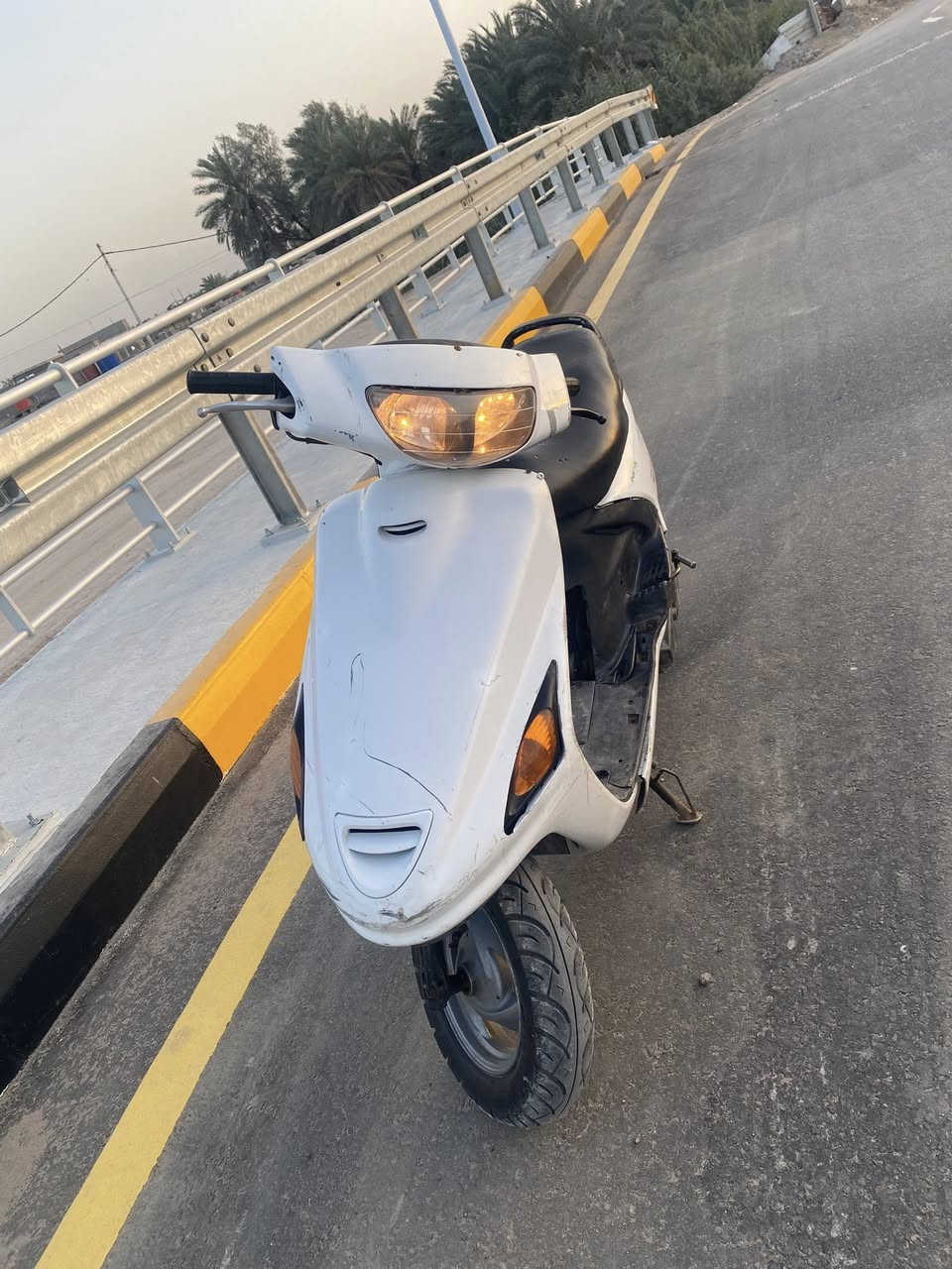 السلام عليكم دراجه فراشه للبيع ياباني محرك ناعم وشكلها مثل ماواضح بل صوره كهربائية يشتغل الايت الكدام والبكلايت الوره دبلات وره وكادام يشتغلن مكينتها حلوه ناعمه عنواني بصره ابو الخصيب السعر ٢٠٠ وبيها مجال هاذ رقمي ***********
