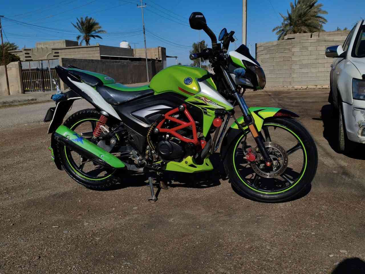 السلام عليكم للبيع دراجه هاوجي موديل 2019 مكمرك المحرك مكفول كهربائيات كلها شغاله ربع ما اتحط عليها السعر 12 ورقة وبيها مجال المكان الرمادي البعلي الجاسم قرب محطه الثانيه ألاستفسار ***********
