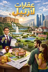 أربيل • خدمات عقارية • وسيط معتمد