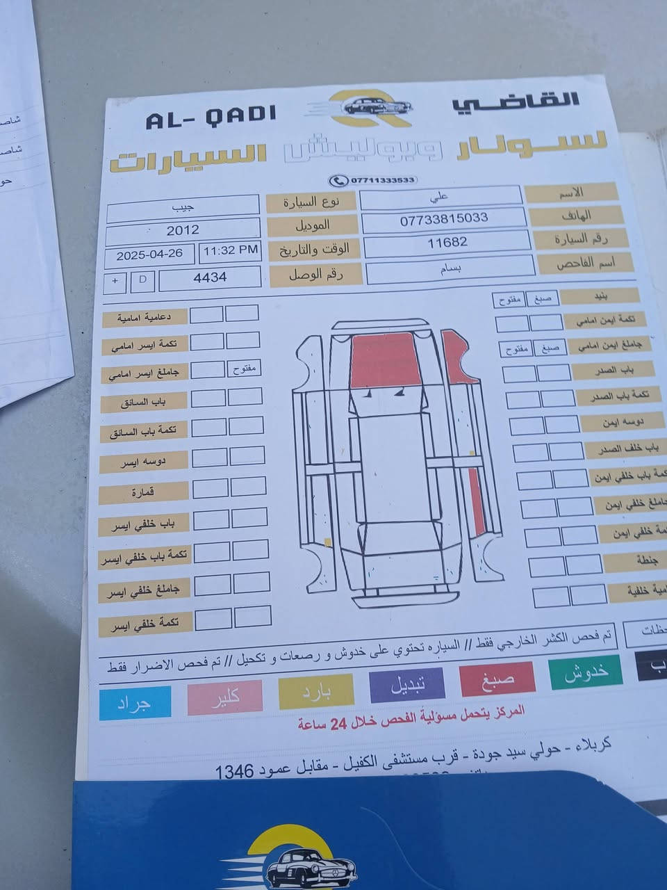 السلام عليكم
جيب كراند سيروكي للبيع 
لاريدو كير مكينه خير من الله 
حداديه جديده باتري دينمه وعبوت فيت بم جدد 
رصاصي السونار مرفوق 
مكاني كربلاء الهاتف ***********
وبيه مجال الشراي يتصل
#########
