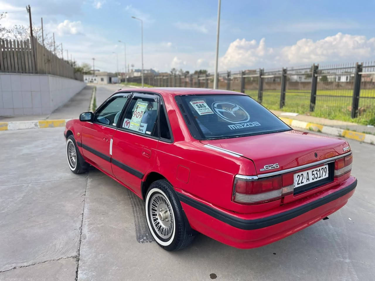 ماشاءالله تبارك الله

مازدا 626 
موديل ١٩٩١
٨ به خخ
سنوي جديد
رقم جديد اربيل
هزه جديد
شرط تحويل وكاله نفس يوم
٤ جام كهرباء
سياره ماشاءالله نصيف
تاخم تايرات جديد
كير محرك كهرباي بشرط
‏ abs __
سوكان باور 
كلير عام للجمالييه
***********
مكاني صلاح الدين بيجي
