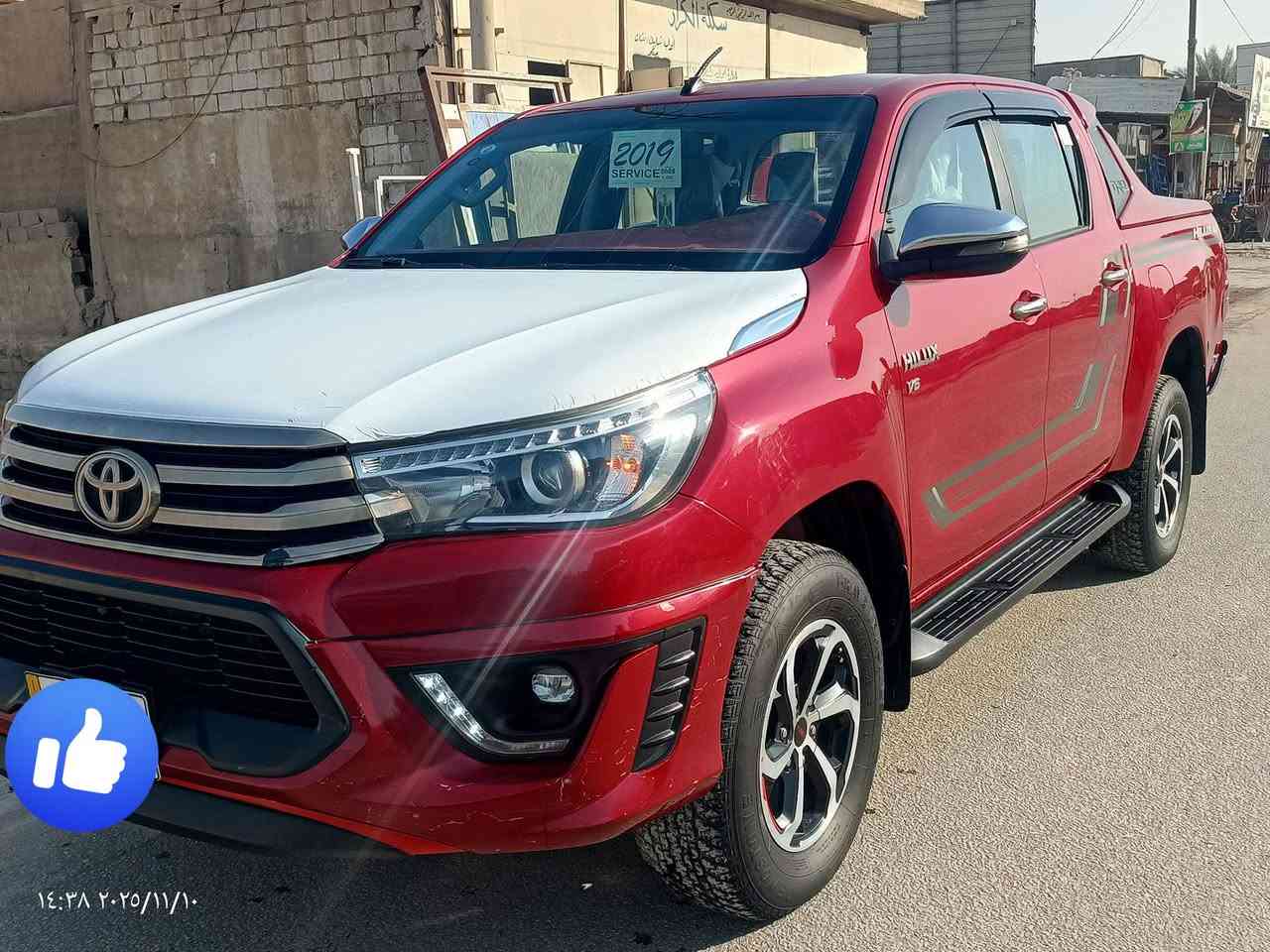 سلام عليكم 
فورويل 2019 رقم بغداد 
محرك 6 سلندر جيد جدا 
كفاله عامه من الضربه والصبغ والتبديل 
ماشيه 91 الف حقيقي وع فحص 
فوول مواصفات واحد ع واحد ساز 
للاستفسار / *********** 
                ***********
