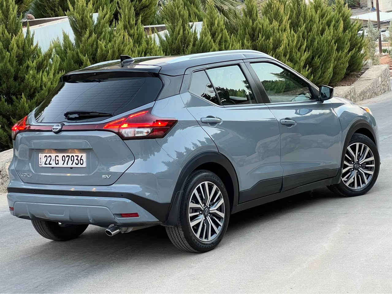 نيسان كيكس
موديل 2024
لون سمنتي  + سقف اسود
ماشية ١٠ الف فقط
مواصفات SV 

ضرر جملوخ  + باب
ايرباك (سترن) 

مواصفات
بصمة
بريك بصمة
ابواب بصمة
لايتات زينون
شاشة كبير
كاميرا
رادار
ويل كب
تحديد السرعة
تحديد المسار
نظام سبورت
نظام ايكو

سعر 133$ورقة مرقم كامل

***********.
*********** Singapore
