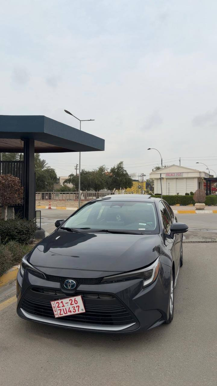 السلام وعليكم 
تيوتا كورلاه 2024 هايبرد سمنتي وارد امريكي للبيع او مراوسه حسب قناعه
المواصفات xle فول معروفه
• فتحه سلايد 
• ⁠رادار امامي مع وقوف تلقائي
• ⁠تحديد مسار 
• ⁠رادار جوانب مرايات
• ⁠كامريه خلفيه مع حساس خلفي
• ⁠كاربلي لاسلكي 
• ⁠كشنات جلد 
• ⁠كشنات كهرباء 
• ⁠كشنات تدفئه وتبريد 
• ⁠شاشه عداد ديجيتال 
• ⁠شحن وايرليس لاسلكي
• ⁠ابواب بصمه مع تشغيل 
• ⁠تحكمات استرين جهتين فول
• ⁠اوتوب هولد سايد بريك بصمه ⁠
• ⁠ ايكو ونورمال EVE مود
• ⁠حجم مكينه 1.8 شرط كير شرط بطاريه شرط
حادث سياره / كلين بدون صبغ بدون دواخل بدون ارباك فقط بيها سحب اصغير بصندوق يم علامه تيوتا فقط صور حادث موحودة السعر 168 وبي مجال للاتصال *********** كركوك, العراق
