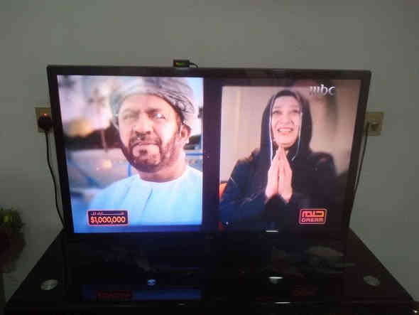 شاشه ابلازمه الجي نظيفه جدأ حجم ٤٢ كوري اصلي للتصال *********** بغداد حي الجهاد بغداد
