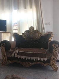 طقم ٤ قنفات • كرسيين • نظيف