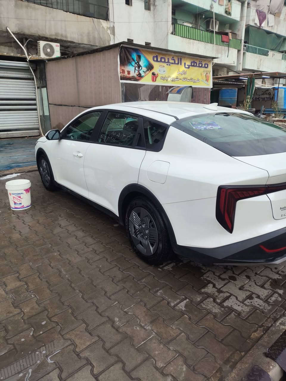 السلام وعليكم فورتي كي فور موديل 25  لون ابيض رقم اربيل بأسم شركة تريد تحويل تريد وكالة حاضرين مواصفات الاعتيادية المعروفة تحكمات جهتين مانع انزلاق تحديد مسار سياقة ذاتية توقف ذاتي رادارات السعر 173وبيهة مجال عنوان شارع فلسطين موبايل ***********
