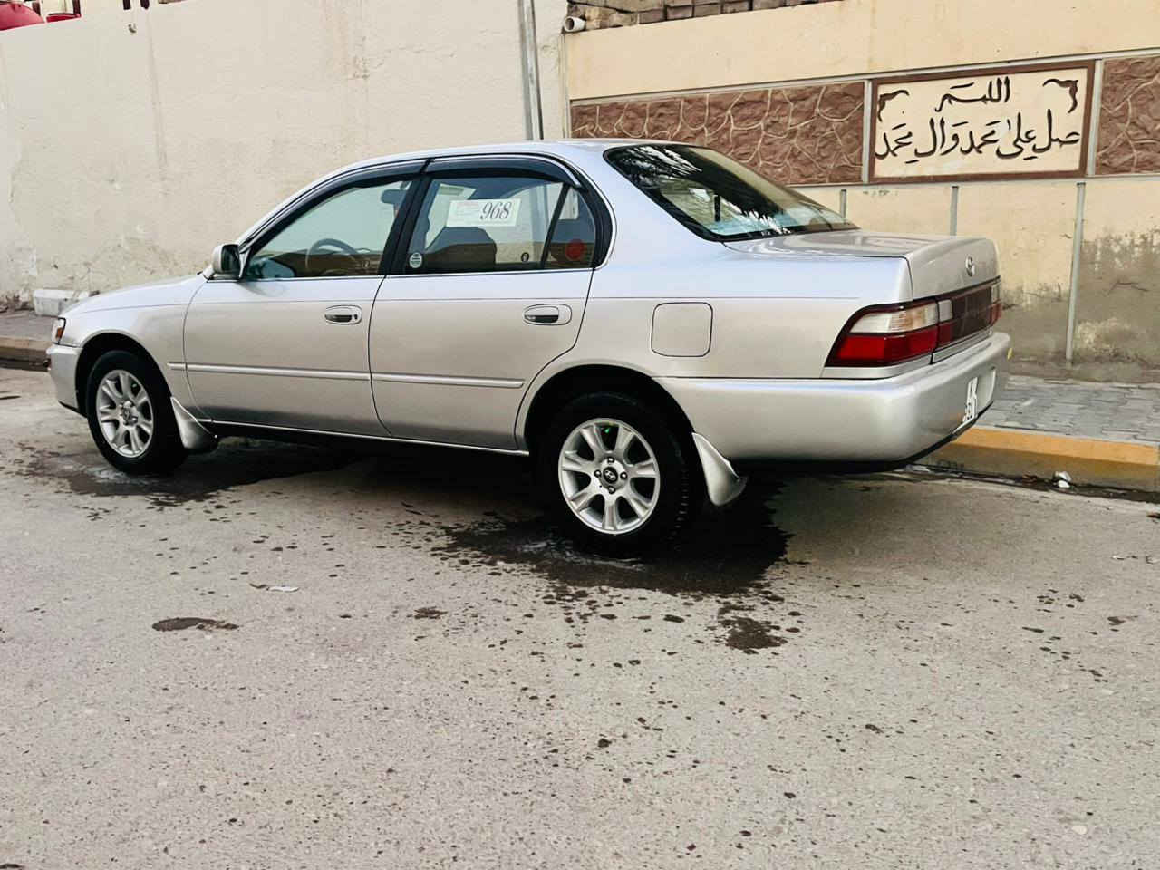 (سلام عليكم)    كورله محوره . تحويرها كله يسره   موديل  1995  رقم    بغداد  الدولي  بأسمي  سنويه لغايه  2027   تخم  تاير جديد ويل كب أصلي     مكينه   1800 جديده  كير حداديه  سياره جاهزه من كلشي  مكفوله  من ضربه  ولخياس صبغ  للجماليه فقط.  سياره    أحلى  من  صور    كهربائيات      كلها    شغاله    سياره   جاهزه       العنوان  واسط نعمانيه  السعر(63) وبيها مجال (***********)
