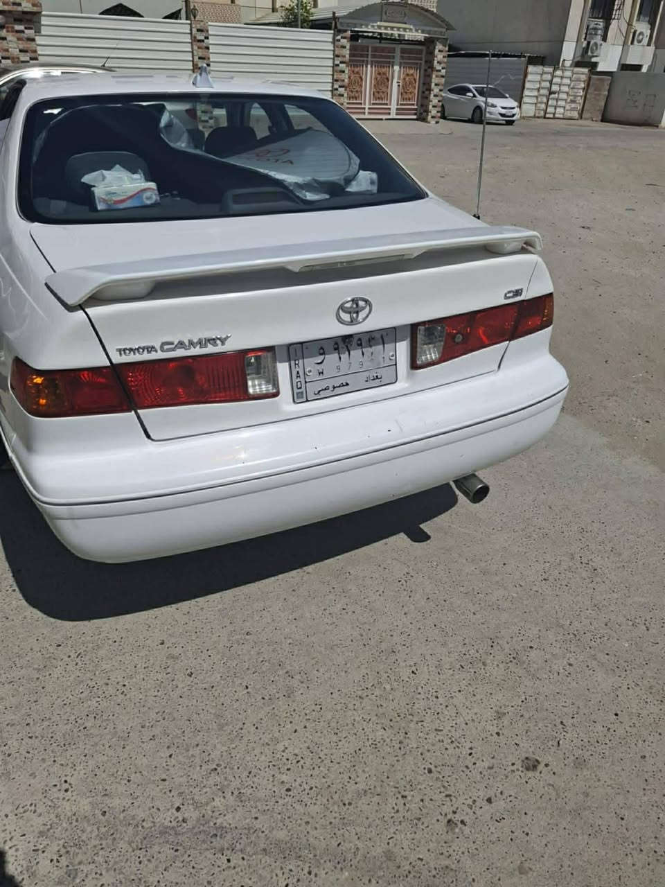 سلام عليكم
كامري 2001 خليجي
لون ابيض رقم بغداد تحويل مباشر
بيه صبغ جاملغ وباب فقط
محرك ٤ سلندر ٢٢٠٠
السياره حلوه وجاهزه من كل النواحي
مكان السياره فلوجه
***********
