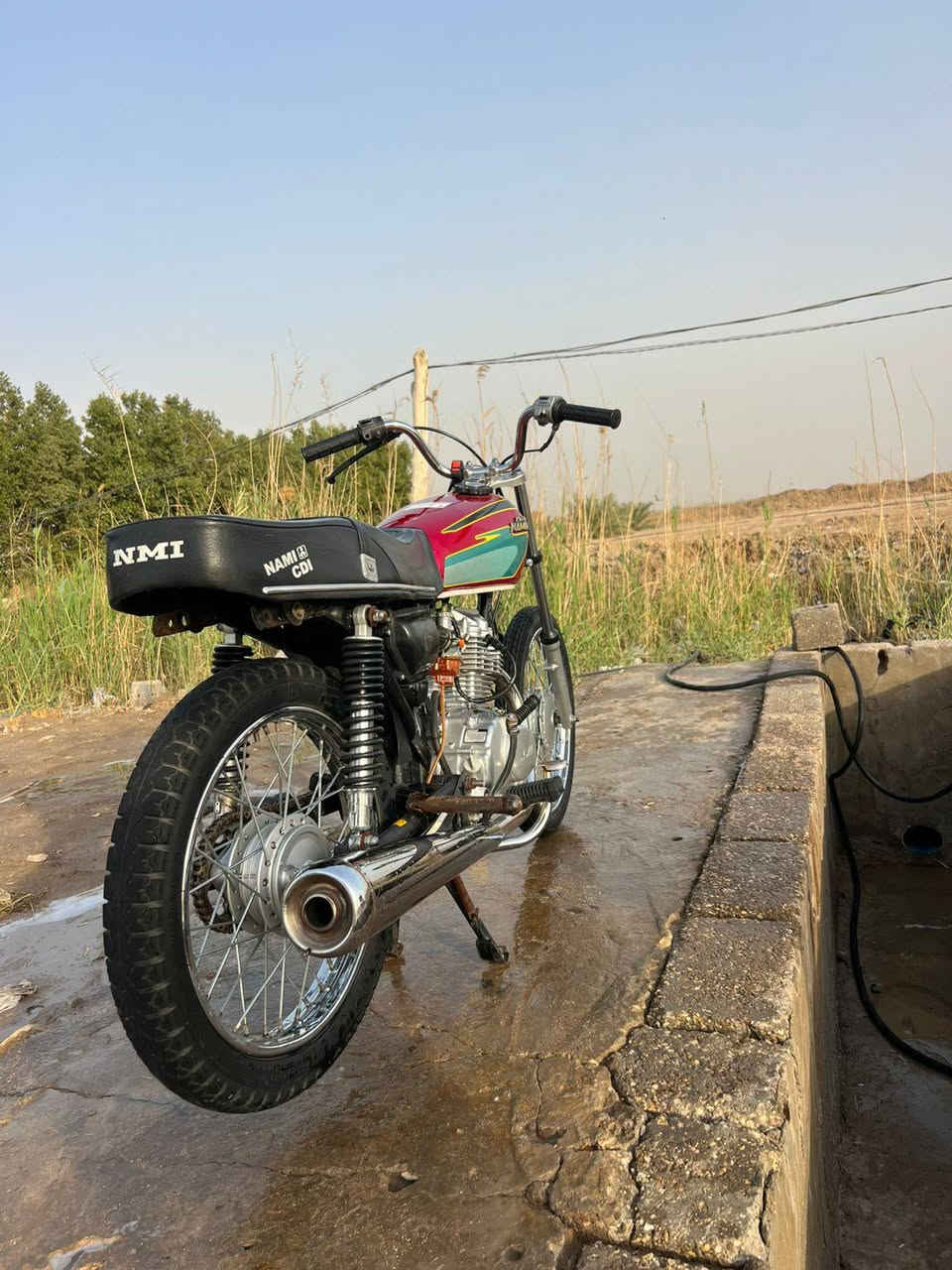 سلام عليكم دراجه نامه مديل 2025 دراجه نضيفه برقي ما مفتوح بيه السعر 600 وبيه مجال مكاني ناصريه سيد دخيل هاذا رقمي ‏‪***********‬‏
