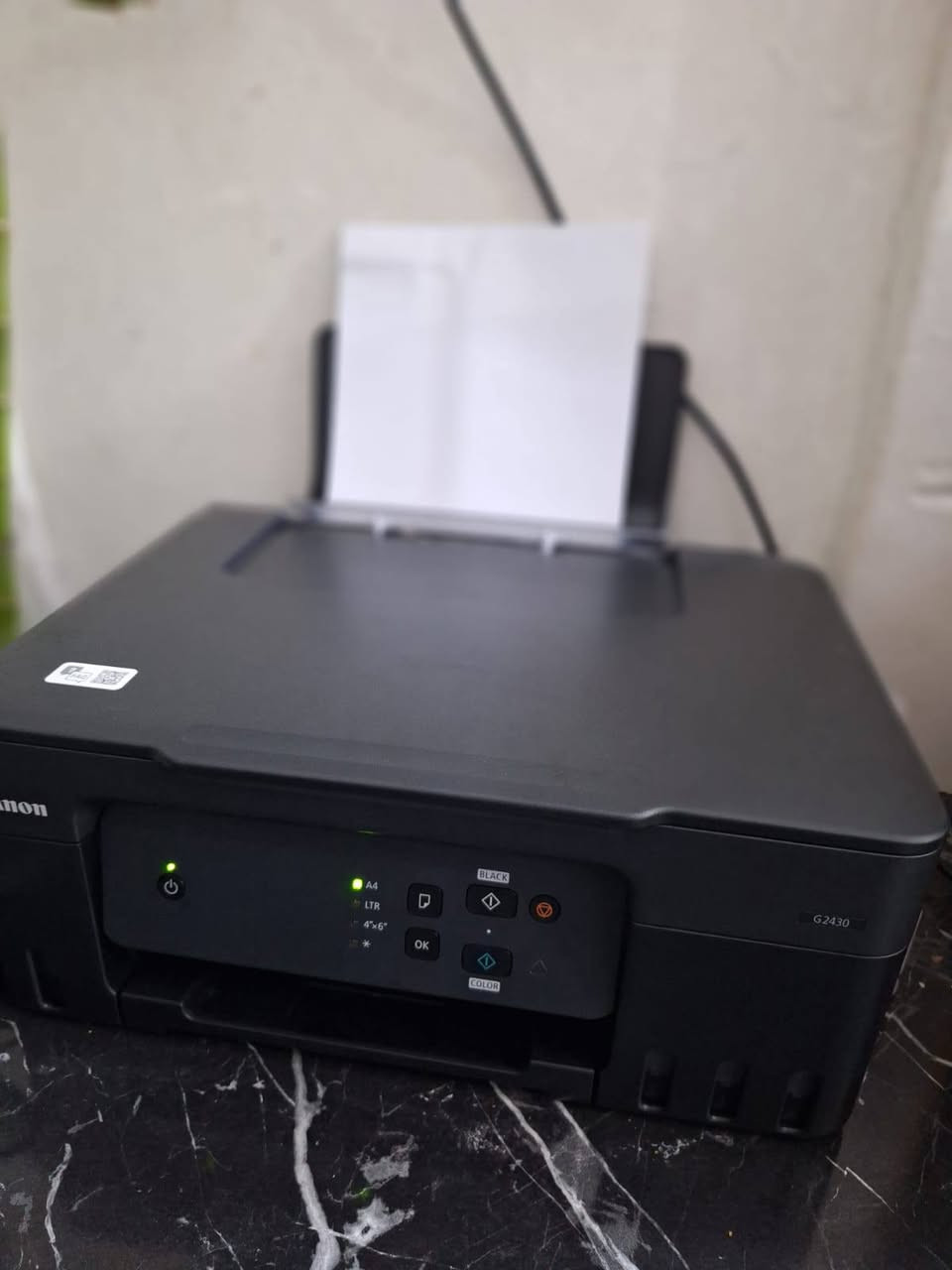 للبيع طابعة كانون G2430 جديدة كلش بالجيس بعده حبرهه الاصلي مال شركة بيهه سعرهه ٢٠٠ الف للاستفسار الاتصال *********** متوفر واتساب
