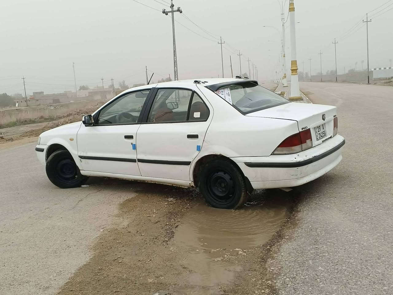 سلام عليكم سمند 2011 رقم كربلاء دولي مكينه گير حداديه تخم تاير تبريد دوشمه شرط 
مكان السياره سماوه 
اتصال ***********
