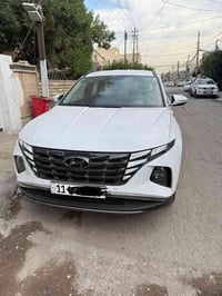 توسان للبيع موديل 2024 فول مواصفات عدا البانوراما داخل ابيض ماشيه 27 ح...