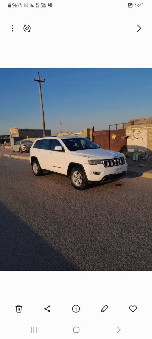 السلام عليكم بيع مستعجل جيب لاريدو مديل ١٧ بغداد محرك ٣٦٠٠المحرك مكسور اذراع بل مكينه ما اعرف ظاغطه ظاربه ومتفلشه  ابيع عل وظعه حداديه جديده باتري جديد نوزل بلك مجول تايرات جدد ماناقصه شي معوقين وصارت حره مكان السياره ميسان السعر ١٧٠ بيه مجال  ***********
