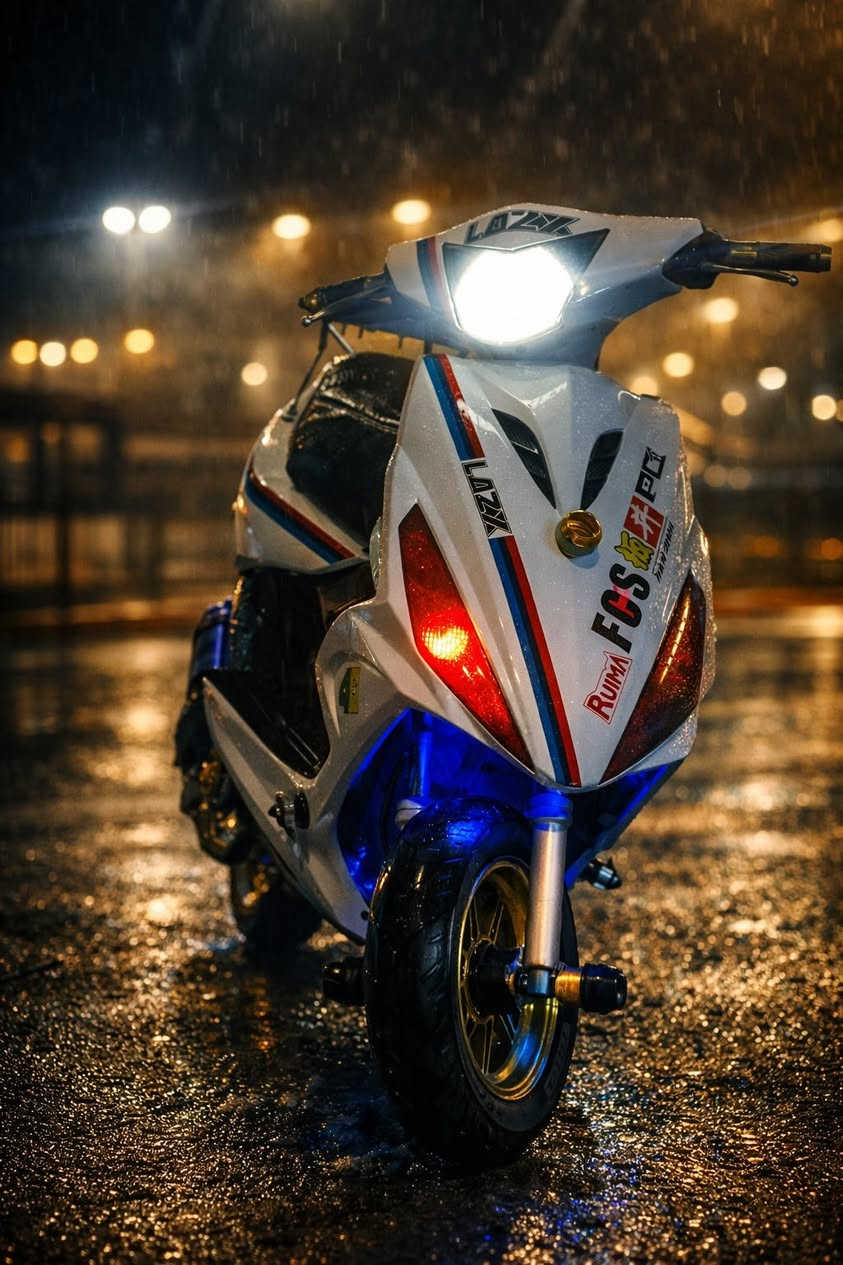 السلام عليكم ورحمة الله وبركاته
ماكس مضلع 120 نوزل خطين  دراجه جديده وجاهزة من كلشي ونضافتها شوفه عينك دراجة بعدها رمبه سبانه ممدود عليها تجي تاخذها تفحص وين ميعجبك  دراجه نصبتها تخبل وتنسه شي اسمه عطل سعرها 900 وبيها مجال حك الجيه العنوان الرمادي شارع 17 للتواصل خاص او الاتصال ***********
