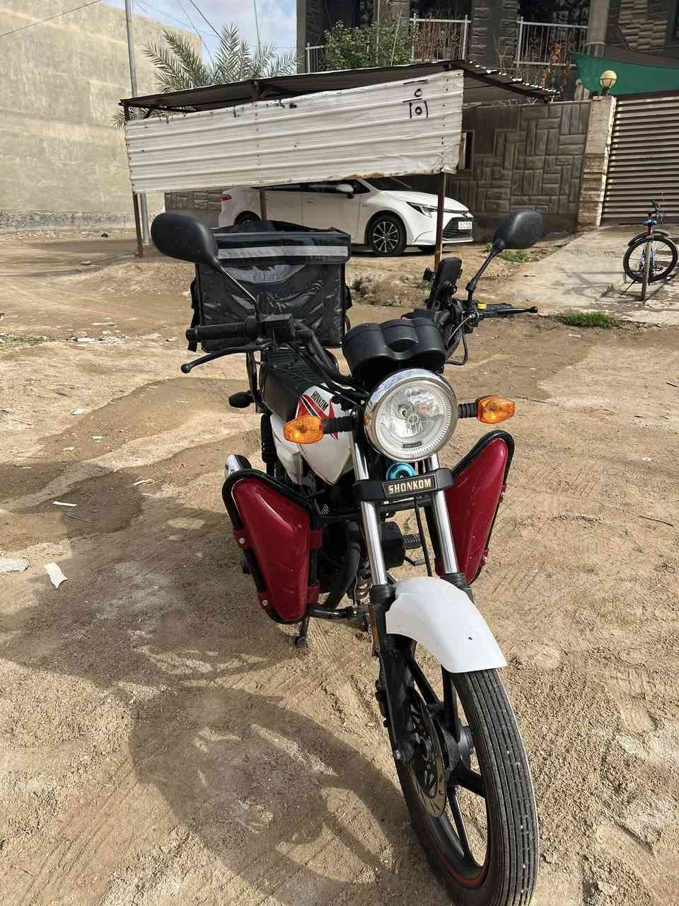 سلام عليكم
دراجه شاينك مديل 25 دراجه بعدها جديدة ماشيه قليل نضيفه برغي ممفتوح بيها وياها صندوق وخوذه ودراجه مال شغل دلفري مشتغله دلفري شهر مكفوله

مكاني بابل سكندرية 

رقمي ***********

سعر 725 وبيها مجال بسيط
