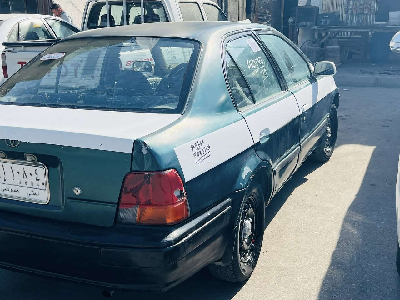 السلام عليكم
تويوتا كورلا موديل ١٩٩٧اوتماتيك  كير ومكينه كورلا سياره جاهزه تخم تاير كهربائيات بسمي بيع مستعجل سعر مناسب ٣٨وبيها مجال 
مكاني سماوه نفس المركز 
***********
