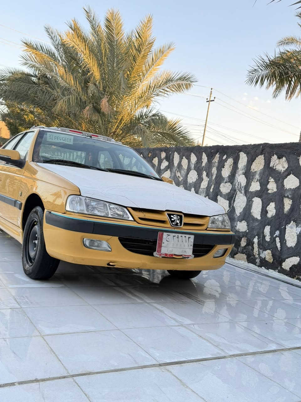 سلام عليكم بيجو 2015جاهزن من كلشي
مصفره  غرامات وهيئه    سعر.   45وبيه مجال

مكاني بابل مركز المدينه.        ***********
