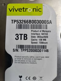 هاردين ٣تيرا • رام ١٦جيجا • جديد