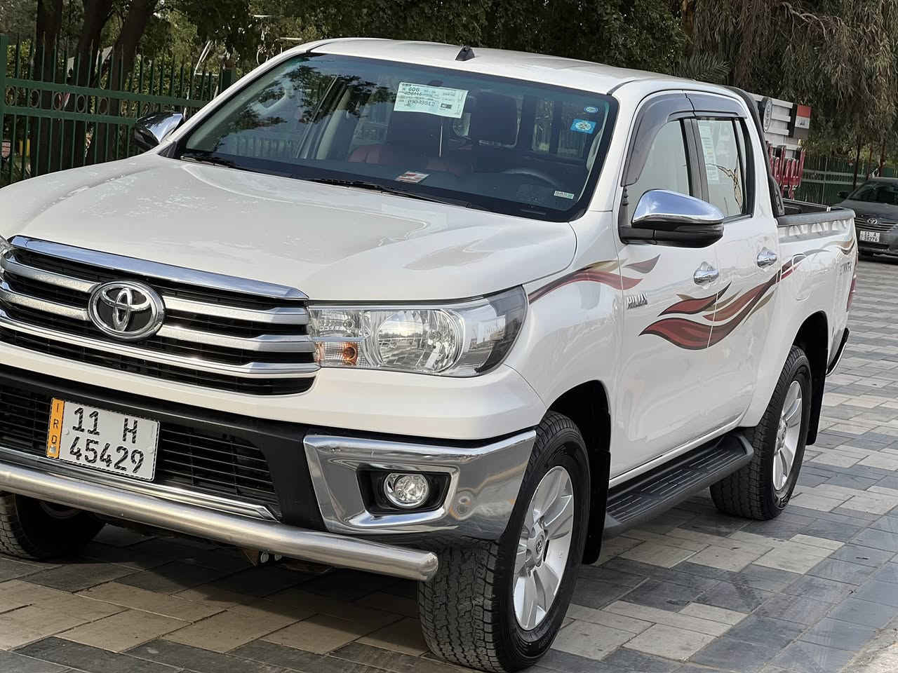 تيوتا هايلوكس للبيع🌟
موديل SAS 2020
ماشية 123 الف
كشنات تبريد وكامره خلفيه
سياره بدون صبغ بارد فقط 
الاضافات الي عليها بصمة تشغيل 
رقم بغداد هزه ورقم جديد 
مكان : بغداد زيونة
رقم : ***********☎️☎️
