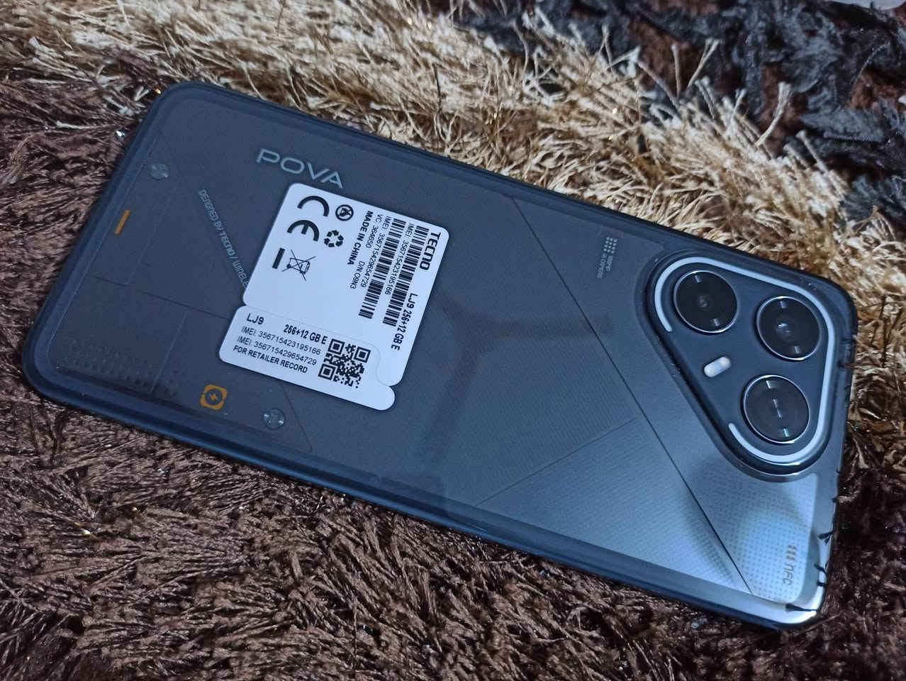 واتساب *********** عنوان كربلاء توصيل ماكوووووو
جهاز تكنو بوفا 7 الترا جديد استخدام اقل 15 يوم نظافتة 💯 وملحقات كاملة ونظافته💯
