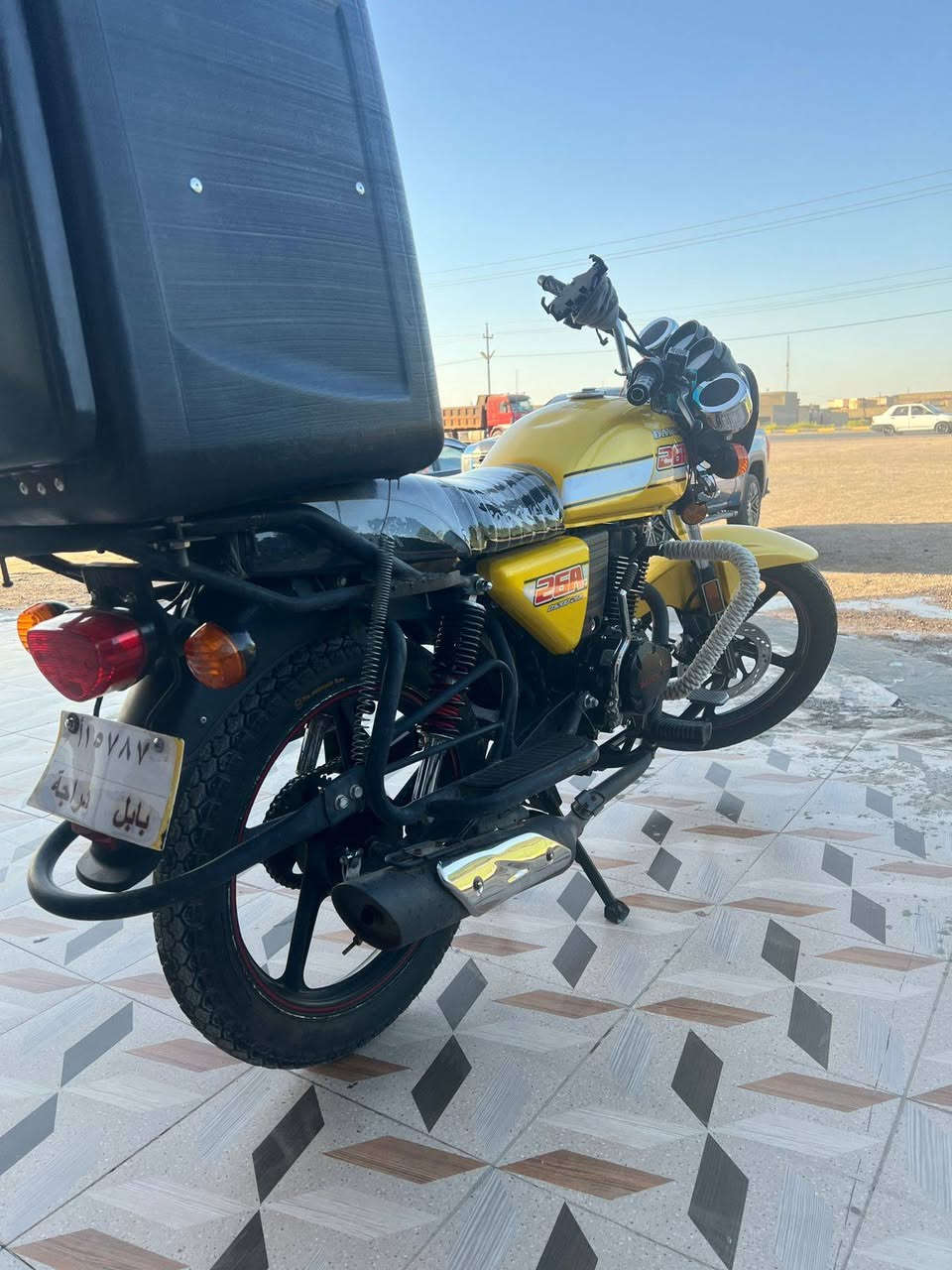 دراجة دايوان نفخ 2022
مرقم بابل تحويل مباشر

محرك 200كتابة حمرة

محرك كفالة

بيه نواقص بسيطة

مكاني بابل الاسكندرية

السعر مليون و٨٠٠ وبيه مجال بسيط
***********
