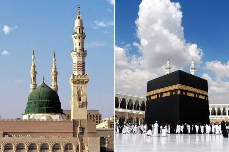 #بسم_الله_الرحمن_الرحيم
____
🕋واتموا الحج والعمرة لله 
#عمرة_شهر_شوال_طيران_وبري
لله الحمد والشكر بدائنا بالاستلام جوازات شهر شوال
✅️برنامجنا ،،، فنادقنا في المدينة المنورة مركزية قريبا للمسجد النبوي 
#ثلاث_وجبات_طعام_اوبن_بوفيه_مفتوحة
مع المزارات في المدينة المنورة 
#فندقنا_في_مكةالمكرمة_فندق_فلسطين
قريب مشيا على الاقدام  ابراهيم الخليل 
#ثلاث_وجبات_طعام_اوبن_بوفي_مفتوح
مع المزارات في مكةالمكرمة
___
🟥 #ملاحظة اخر يوم  10 من رمضان لتسليم الجوازات لذاك لتوقف الفيزا 
💢مع الملا  ابو صادق 
✅️مستلزمات المعتمرهدية من قبل الشركة
____ 
⭕️للحجــــــــز والاستفسار مراجعة الشركة قرب
 متوسطه الرشيد 
***********
***********
***********
