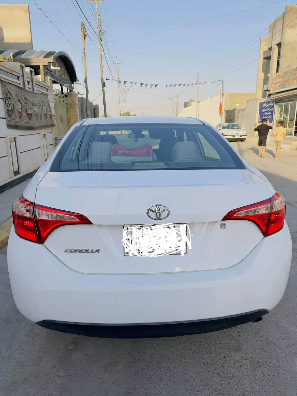 ***********
كورلا 2018امريكي حادثها جاملغ فقط. 
مكفوله سياره بسمي رقم بغداد تحويل مباشر 
سعرها 145$مكاني بغداد
