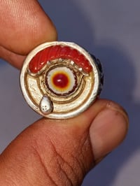 تحفه من تحف زمان قطعه مميزه  صياغته على شكل عين صريحه حاجب عين دمعه تو...