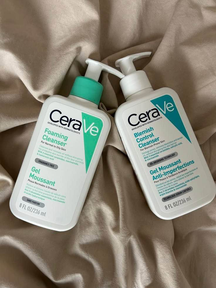 ⁨ غسول CeraVe ✨

* الأخضر (Foaming Cleanser): ينظف البشرة بلطف ويزيل الدهون والشوائب، مناسب للبشرة العادية⁩. 

⁨ الغسول سيرافي الأزرق (Blemish Control Cleanser): يساعد على تقليل الحبوب والرؤوس السوداء، ينظف المسام ويقلل الدهون، مناسب للبشرة الدهنية والمعرضة للحبوب💙⁩ البصرة, العراق


**إذا كنت صاحب هذا الإعلان وتريد حذفه لأي سبب، رجاءا أرسل رسالة إلى الدعم الفني**