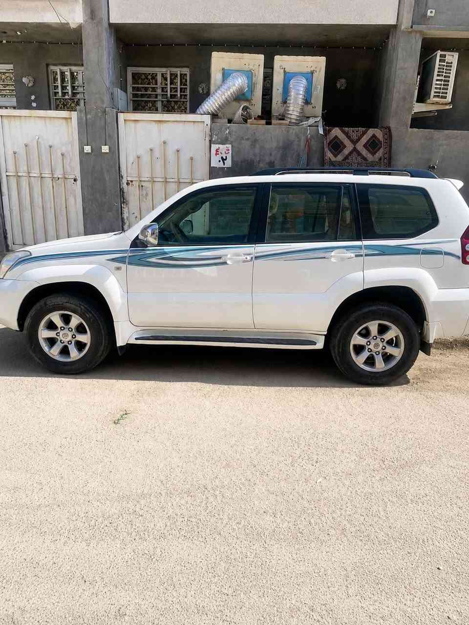 للبيع Toyota Prado 
برادو موديل 2006
🔹 برادو وارد خليجي
🔹 اللون: أبيض 
🔹 گير مكفول
🔹 محرك وتبريد بحالة ممتازة
🔹 داخلية نظيفة جداً ومغلفة
🔹 استخدام مرتب والسيارة لا تحتاج صرف
🔹 دبل جاهز وفحصها متاح
غير مصبوغة واستعمال قليل 

الموقع: [بغداد]
السعر: 130
 للاستفسار مراسلة واتساب أو اتصال: [***********]
