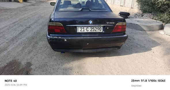 بي ام دبليو خفاش 730 موديل 95 لون نيلي جاهزه من كل شي حداديه جديده وتخم تاير جديد وباتري جديد كهربائيات كلها شغالة دبل جام مكينه جديد سعر 50 ورقه للاستفسار الاتصال على *********** مكان السيارة بغداد بغداد
