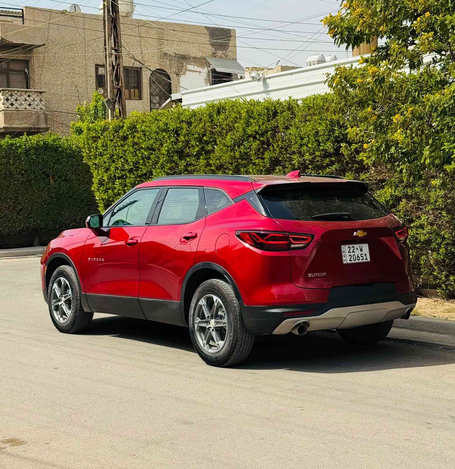 شوفرليت بلايزر 2LT موديل 2024
السيارة رقم اربيل  تحويل  أو وكالة
عداد المسافة: 11  ألف ميل
الضرر: بنيد صبغ فقط دواخل راديترات سليمه 
المواصفات:
محرك 4 سلندر 2000 تيربو
كشنات جلد وكهرباء
بصمة باب وتشغيل + تشغيل عن بعد
لايتات زينون  أصلية
حساس خلفي اشاير بالمري
تحكم ستيرن جهتين متكامل
رادار أمامي مانع للتصادم
رادار جانبي  
نظام تحديد المسار
كراسي أمامية تدفئه
شاشة كبيرة للتحكم بجميع الأوامر
كاميرا خلفية
جنطه كهرباء 
السعر: 215 ورقه  
للاستفسار: ........
 *********** 
مكان السياره المنصور
