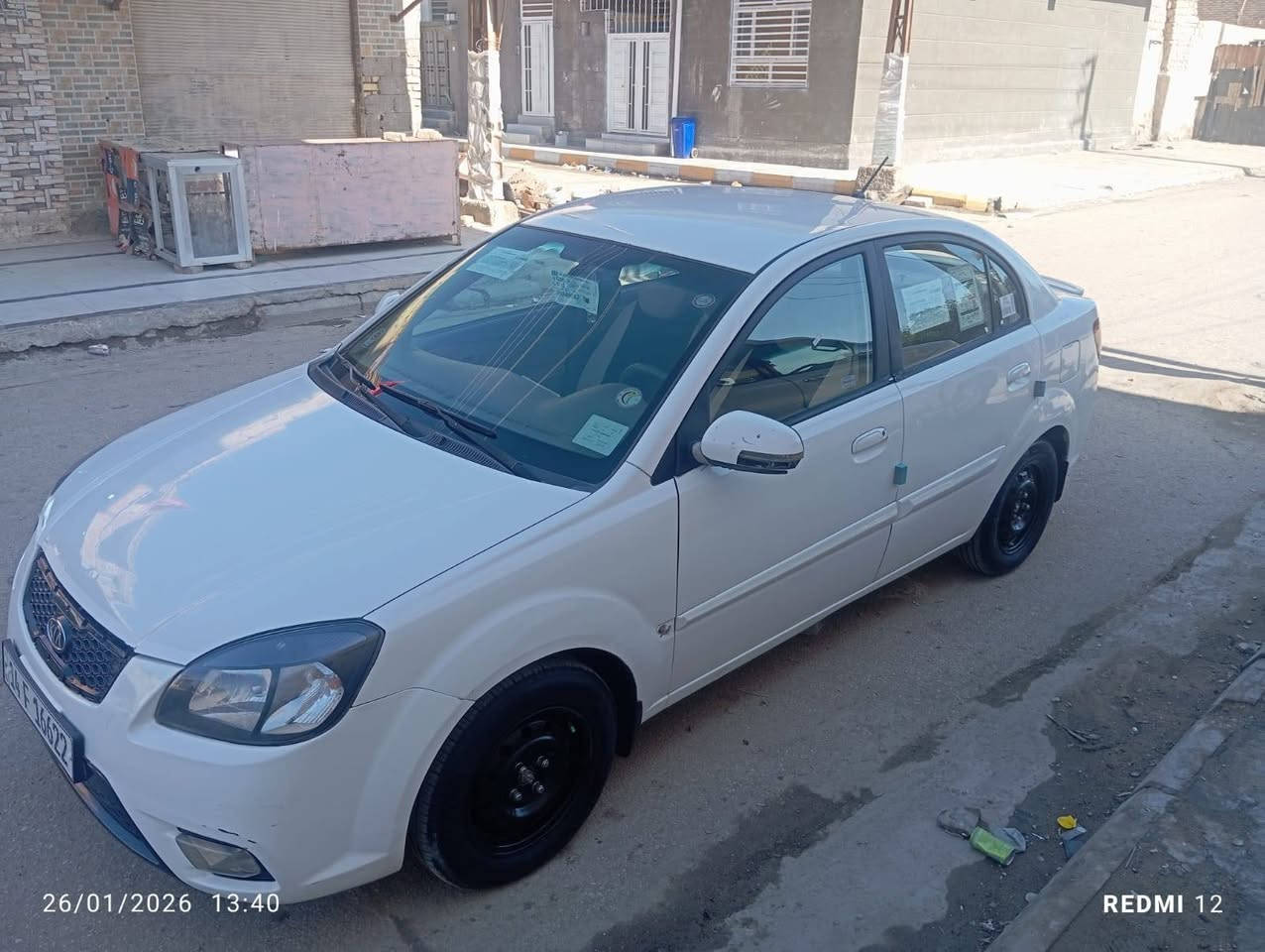 السلام عليكم كيه ريو موديل 11سياره جديده وجاهزه خير من من الله وحلوه سياره محرك 1400لا تبخير ولا تنقيص شرط كير شرط تخم تاير جديد تحكم ستيرن بيها باب الوره السايق بي رشه صبخ فقط مكان ناصريه مدينت الصدر السعر 83وبيها مجال حك الجيه المو شراي لا يتعب نفسه ويخابر رقم ***********
